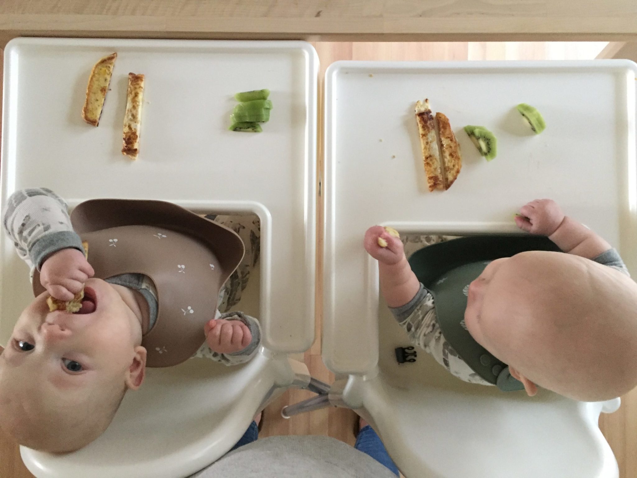 BLW 69 months breakfast ideas littletinytwins